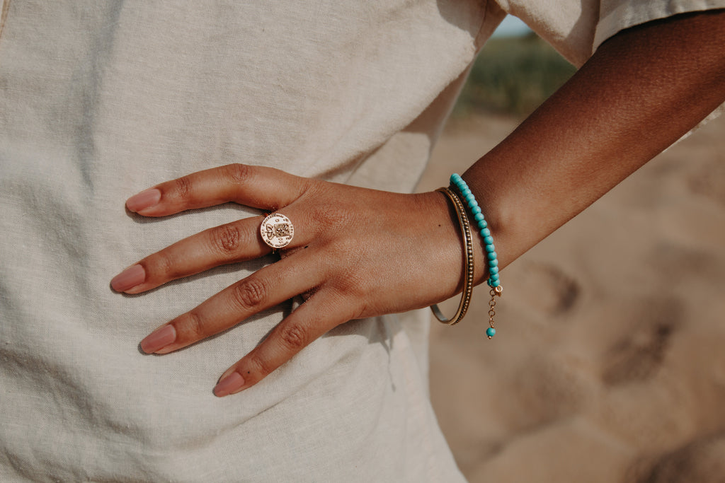 Bracelets - Dotted Bracelet - Sweet Palms Jewelry