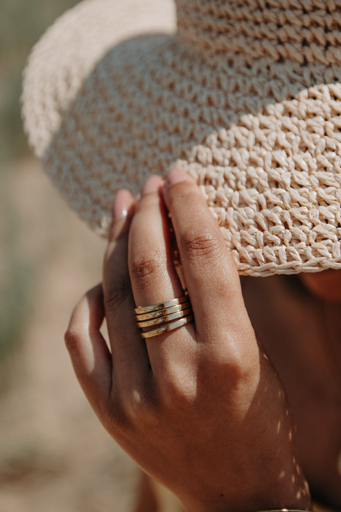 Rings - Four Layer Ring - Sweet Palms Jewelry