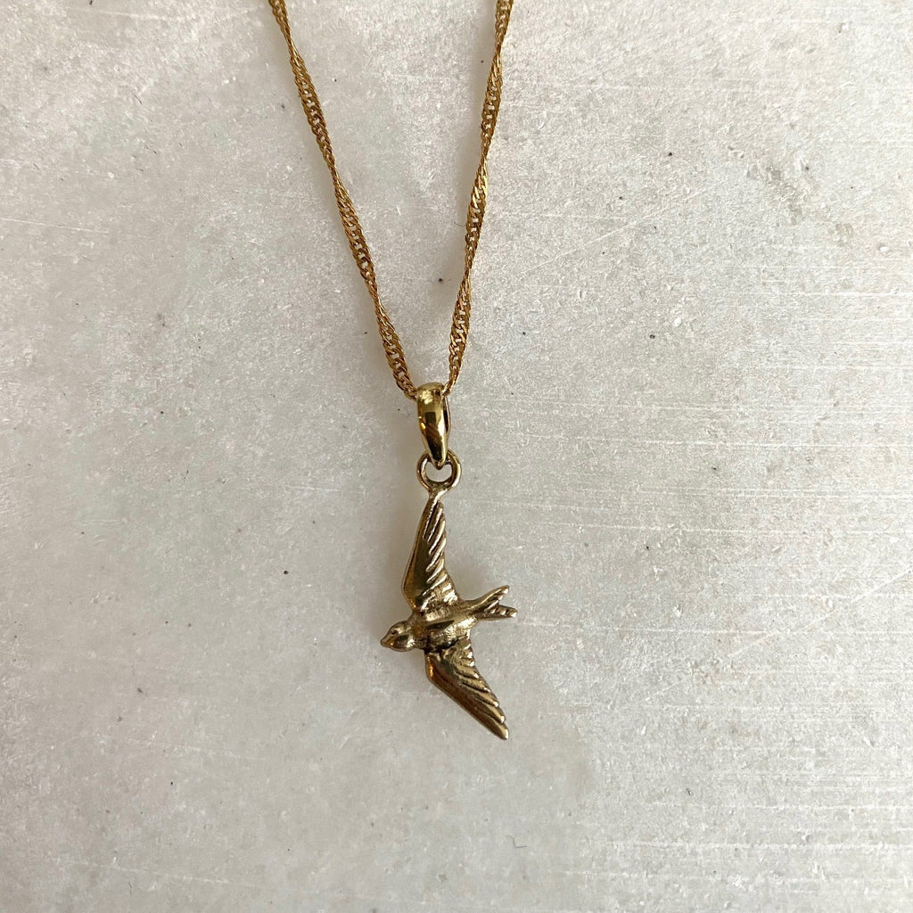 Necklaces - Bird Necklace - Sweet Palms Jewelry