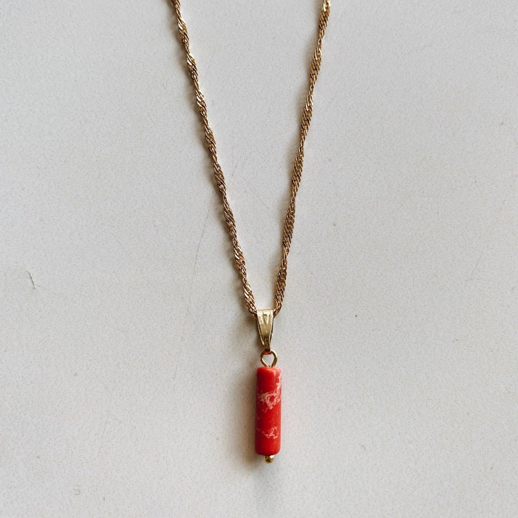 Red Jaspis Necklace